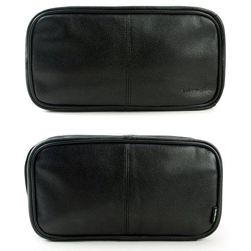 Lavievert Genuine Leather Toiletry Bag Grooming Shaving Accessory Kit with 3-layered Storage & Handle Strap - Toytexx Lavievert Genuine Leather Toiletry Bag Grooming Shaving Accessory Kit with 3-layered Storage & Handle Strap - Toytexx